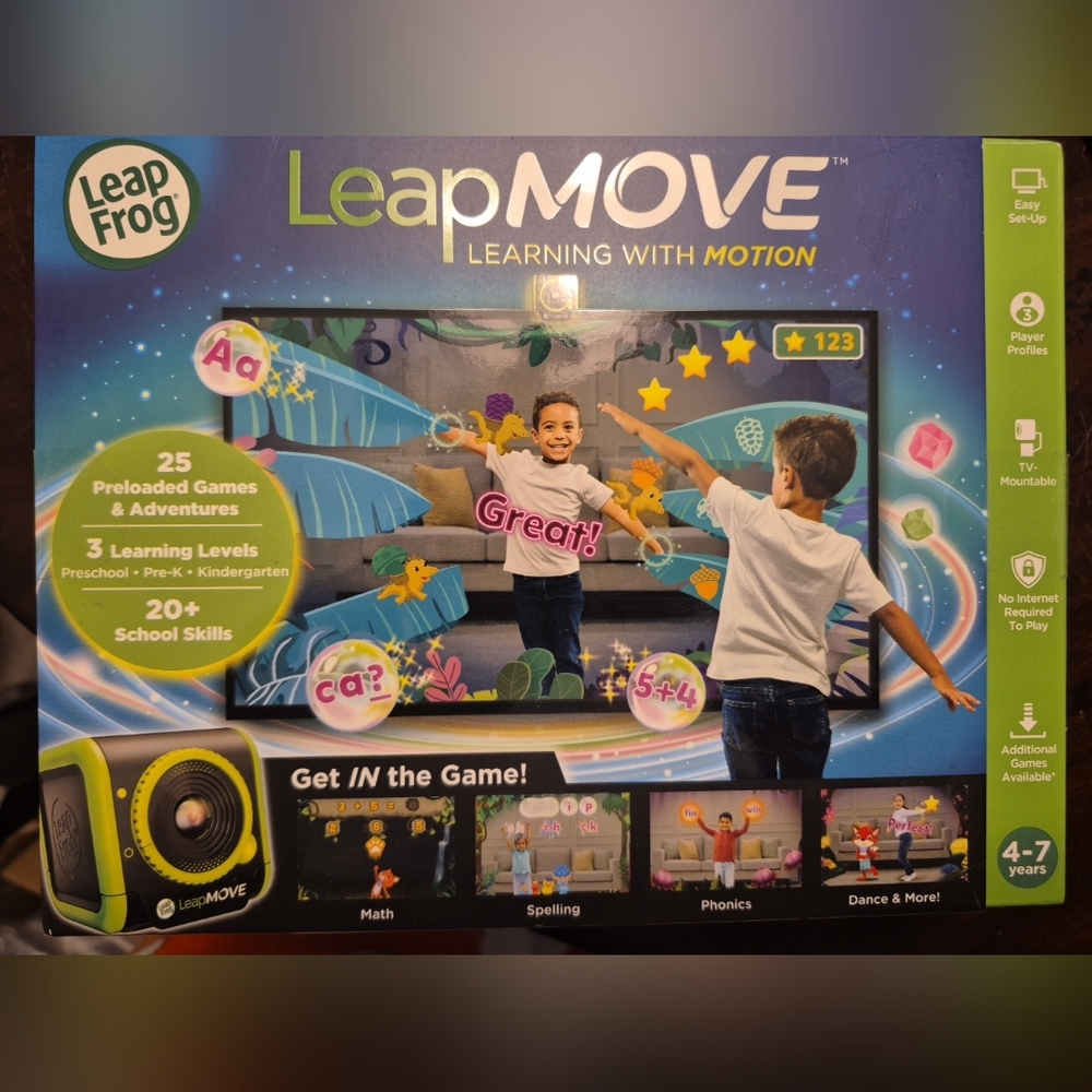 LeapFrog LeapMove Interactive Learning System. Ages 4-7